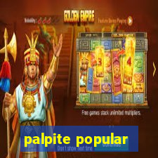 palpite popular